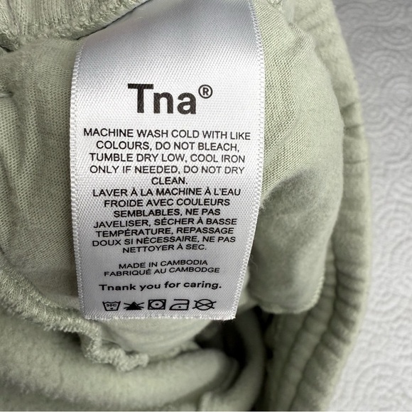 TNA Soft Cream Athletic Shorts Boyfriend Medium - Picture 8 of 9